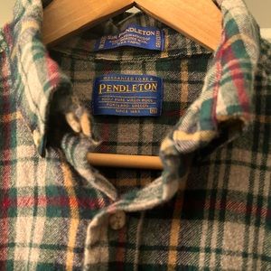 Pendleton Wool Flannel Button Up